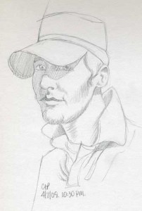 pencil portrait sketch