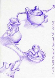 pottery sketch