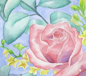 watercolor flowers