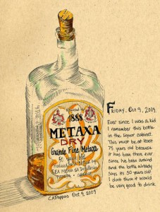 metaxa drawing