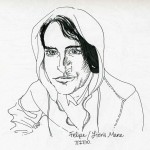 pen and ink portrait
