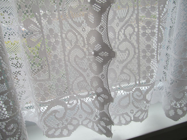 lace curtains